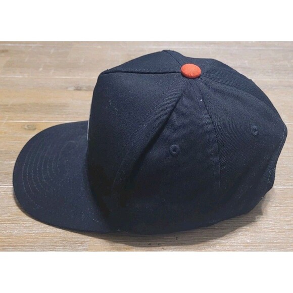 NFL Cincinnati Bengals Embroidered Black Snapback Youth Hat Team Apparel Cap - Picture 2 of 6